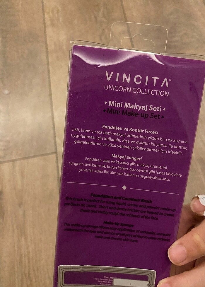 vincita fondöten ve kontür fırçası mermaid - Görsel 3