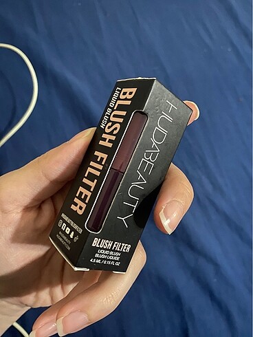 huda beauty likit blush yeni paketli