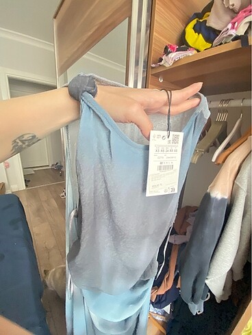 xs Beden pull and bear elbise tül yeni etiketli