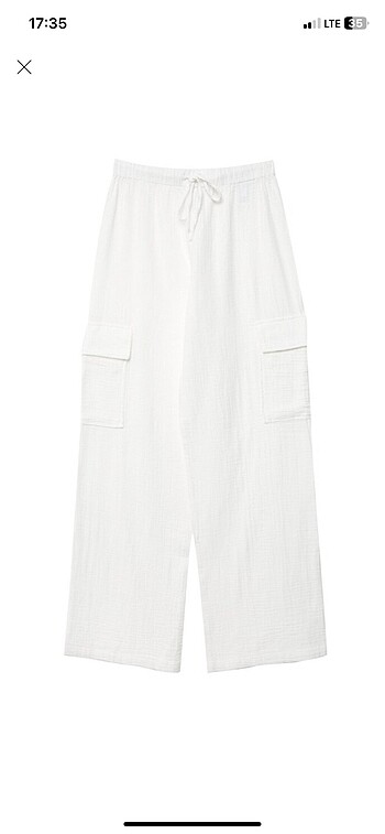 stradivarius pantolon düz ince cepli
