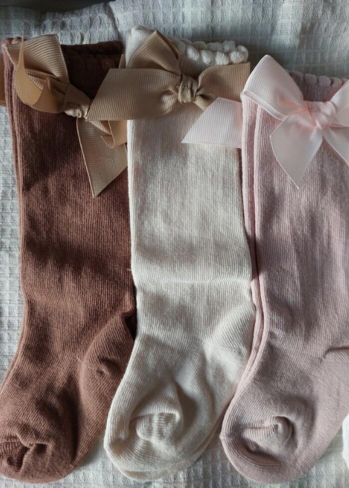 Dizalti Kız bebek çorap  - Görsel 2