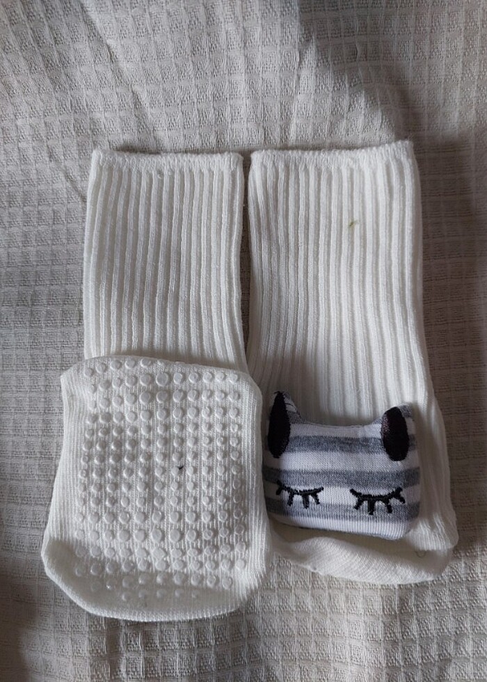 Kaldırmaz tabanlı bebek çorap  - Görsel 3