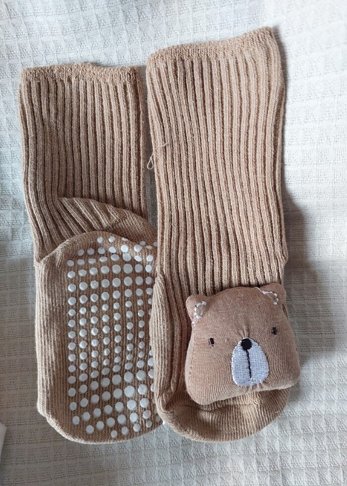 Kaldırmaz tabanlı bebek çorap  - Görsel 4