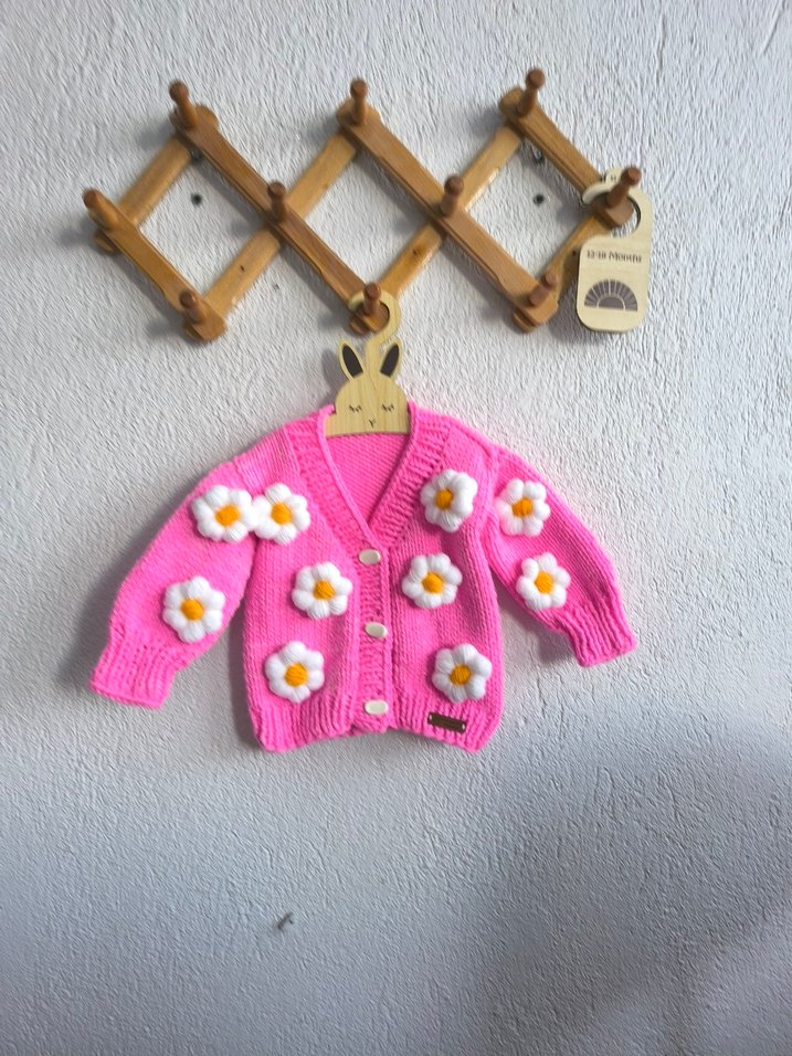 Pembe Bebek Hırkası - Görsel 2