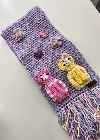 Kedili Tasarım Atkı  - Görsel 3