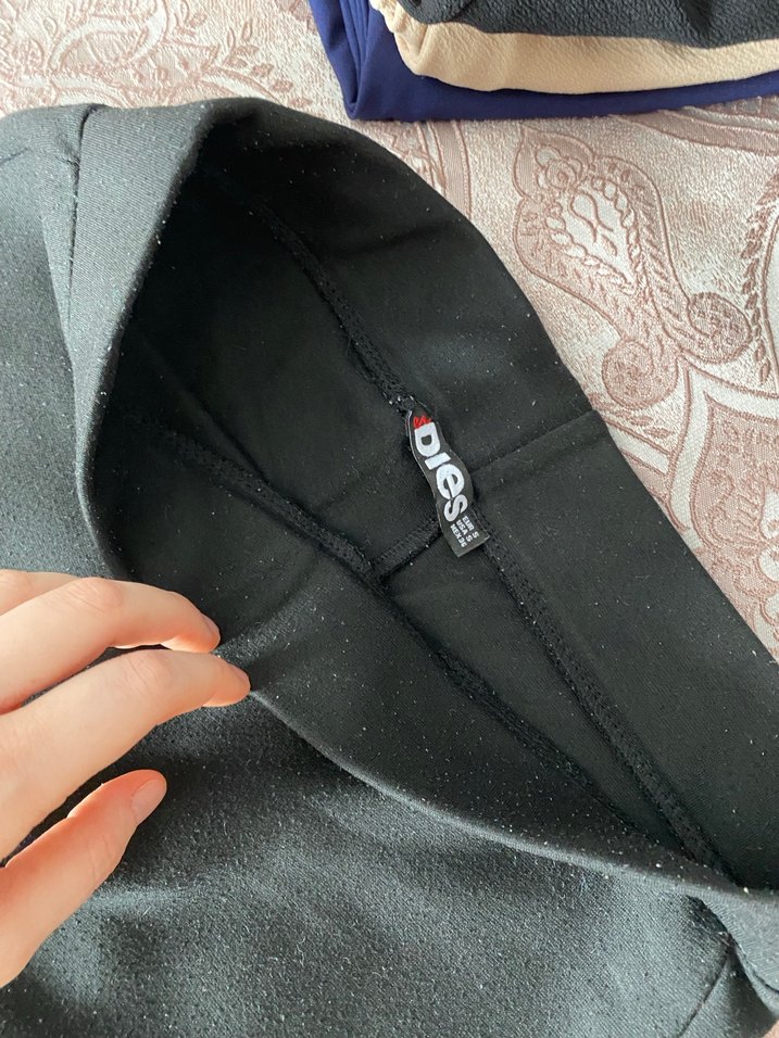 Siyah Kadın Esnek Flared Pantolon - Görsel 3