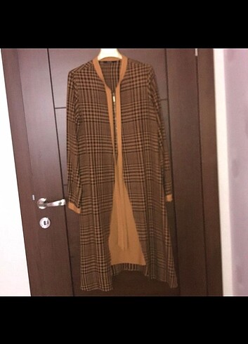 Tuğba venn 40 beden kiremit rengi tunik