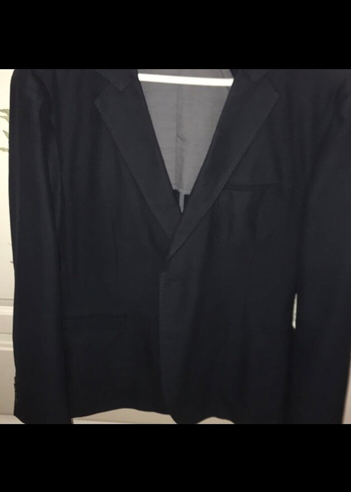 Fabrika lacivert 54 beden ceket - Görsel 3