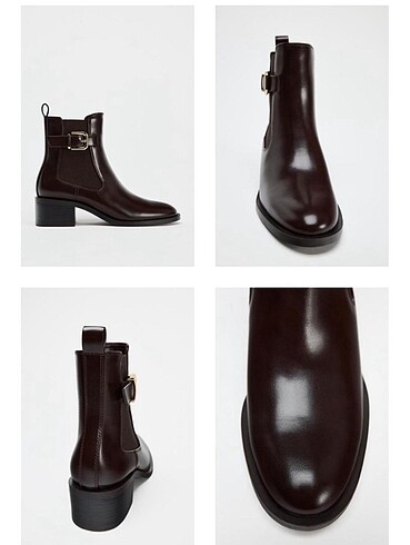 36 Beden Zara kahve bot