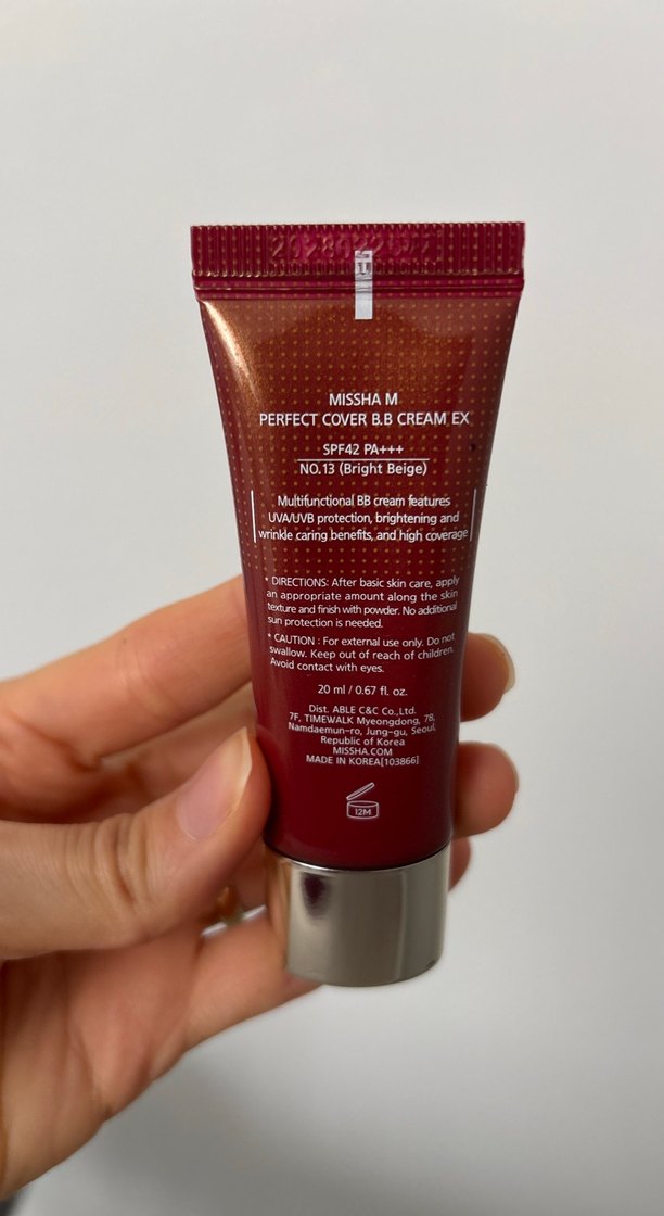 Missha Perfect Cover BB Krem No.13 Bej - Görsel 2