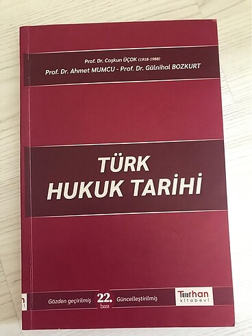 Türk Hukuk Tarihi 