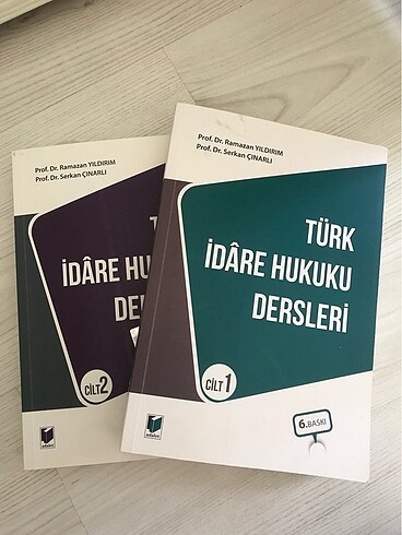 Türk İdare Hukuku Dersleri Serkan Çınarlı