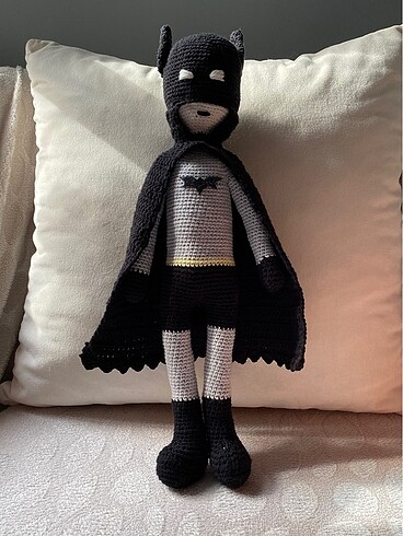 batman amigurumi bebek