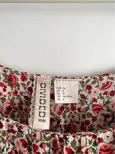 36 Beden Elbise H&M