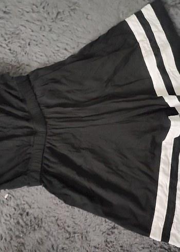 Siyah Mini Kolsuz Spor Tulum - Görsel 2