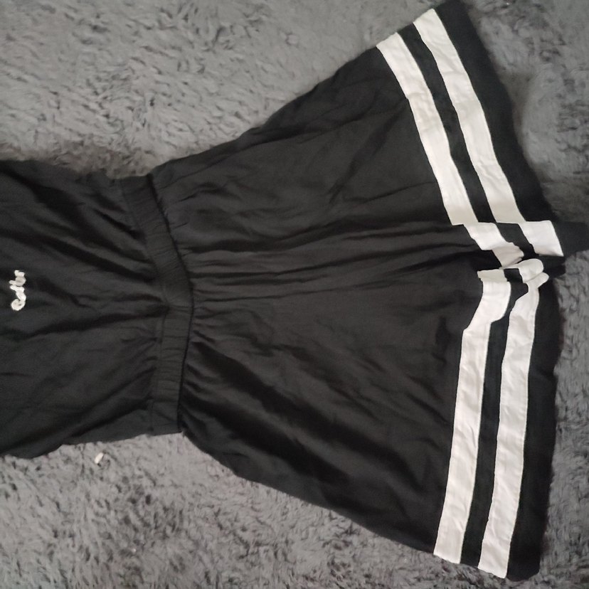 Siyah Mini Kolsuz Spor Tulum - Görsel 2