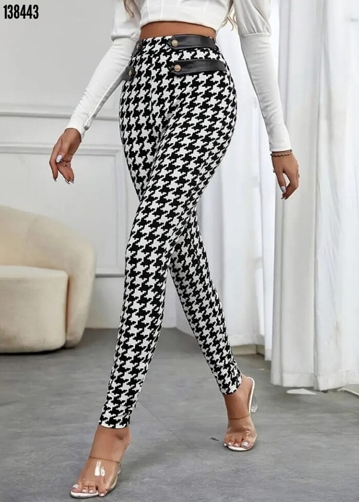 Kaz ayağı desenli  - Görsel 4