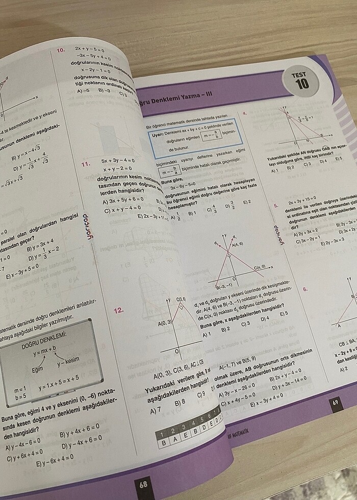 11. Sınıf matematik kitabı - Görsel 3