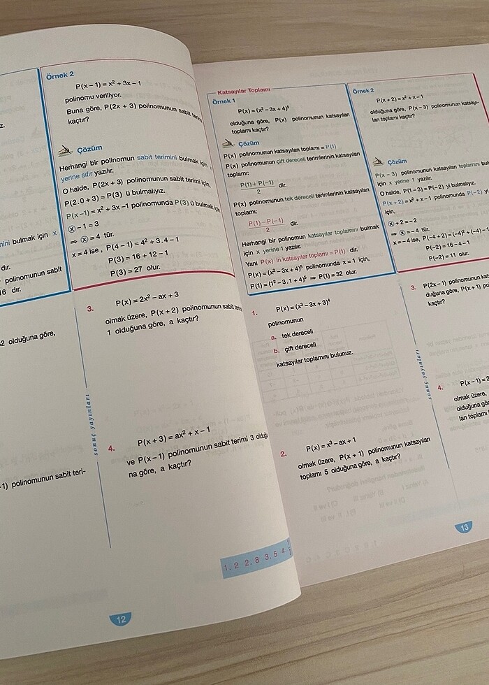 10. Sınıf matematik test kitabı - Görsel 3