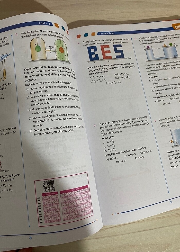 10. Sınıf fizik föy konu anlatımlı test kitabı - Görsel 3