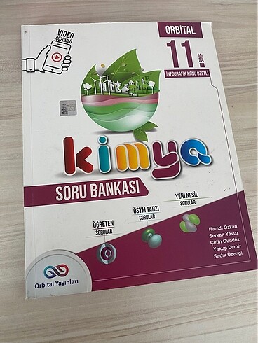 Kimya 11. Sınıf test kitabı