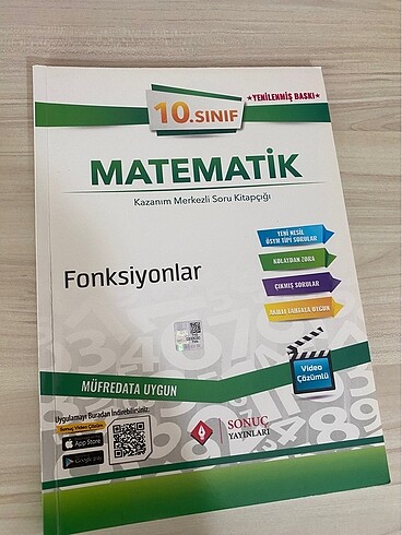 10. Sınıf matematik test kitapları - Görsel 2