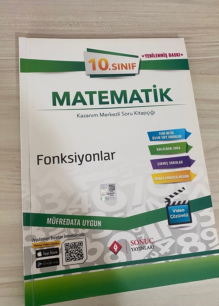 10. Sınıf matematik test kitapları - Görsel 2