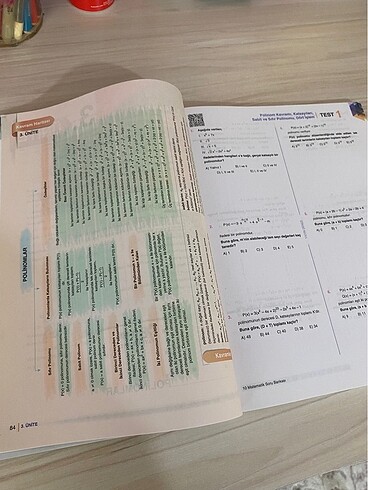 10. Sınıf matematik test kitabı - Görsel 3
