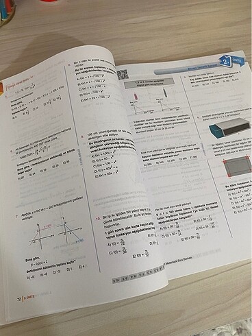 10. Sınıf matematik test kitabı - Görsel 4