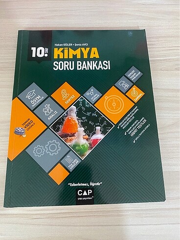 10. Sınıf kimya ve fizik test kitabı - Görsel 2