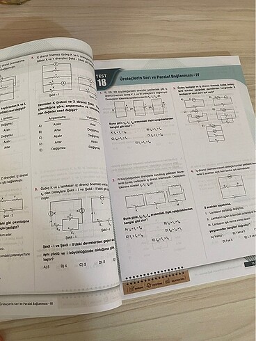 10. Sınıf kimya ve fizik test kitabı - Görsel 11