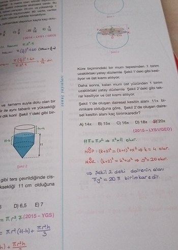 11. Sınıf Matematik Kazanım Merkezi Kitabı - Görsel 3