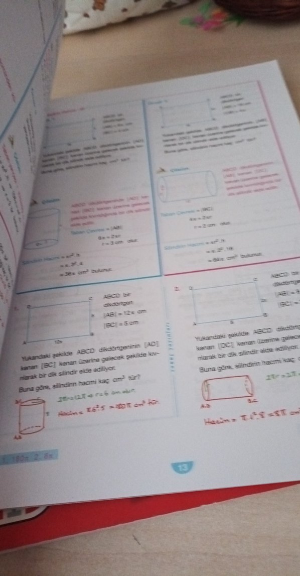 11. Sınıf Matematik Kazanım Merkezi Kitabı - Görsel 4
