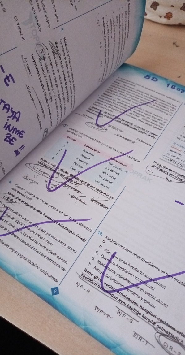 TYT Yeni Nesil Biyoloji Soru Bankası - Görsel 3