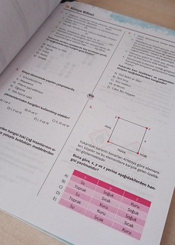 TYT Kimya Soru Bankası Hazırlık Kitabı - Görsel 3