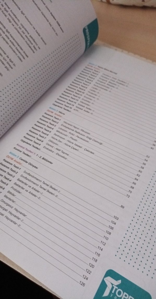 Yeni Nesil Biyoloji Soru Bankası TYT - Görsel 2