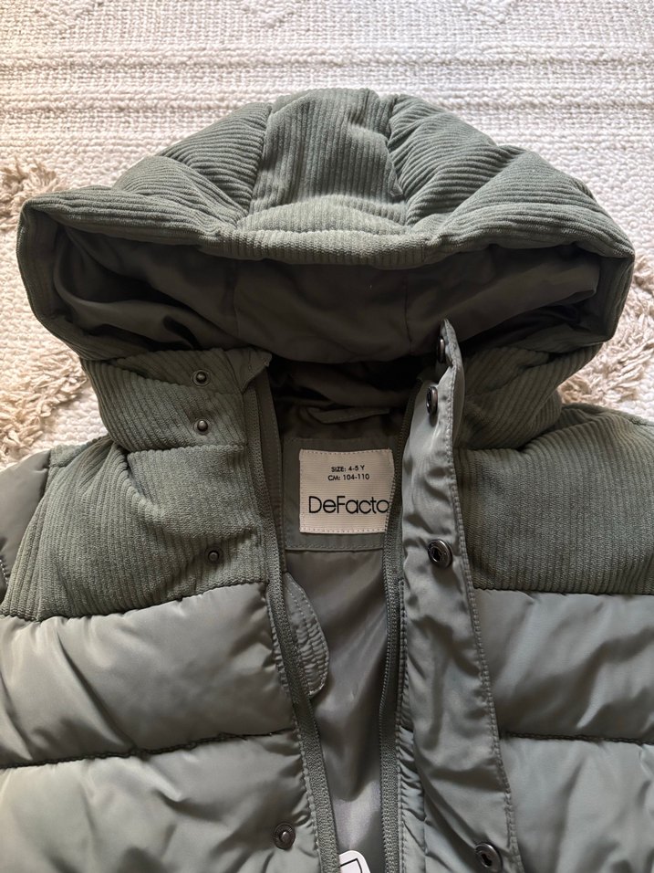 Defacto Erkek Çocuk Kaban - Görsel 2