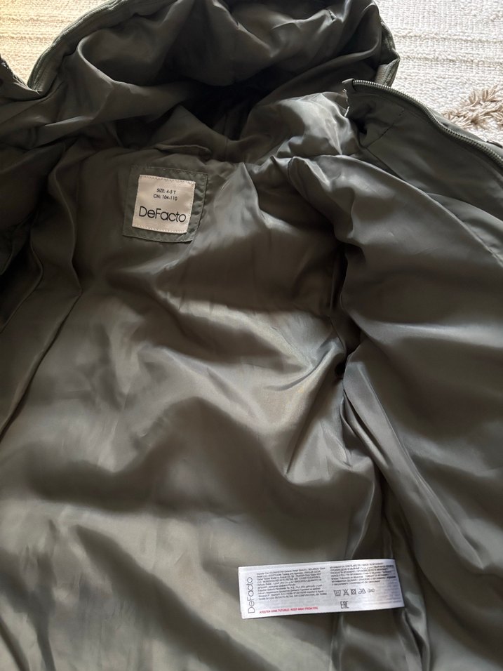 Defacto Erkek Çocuk Kaban - Görsel 3