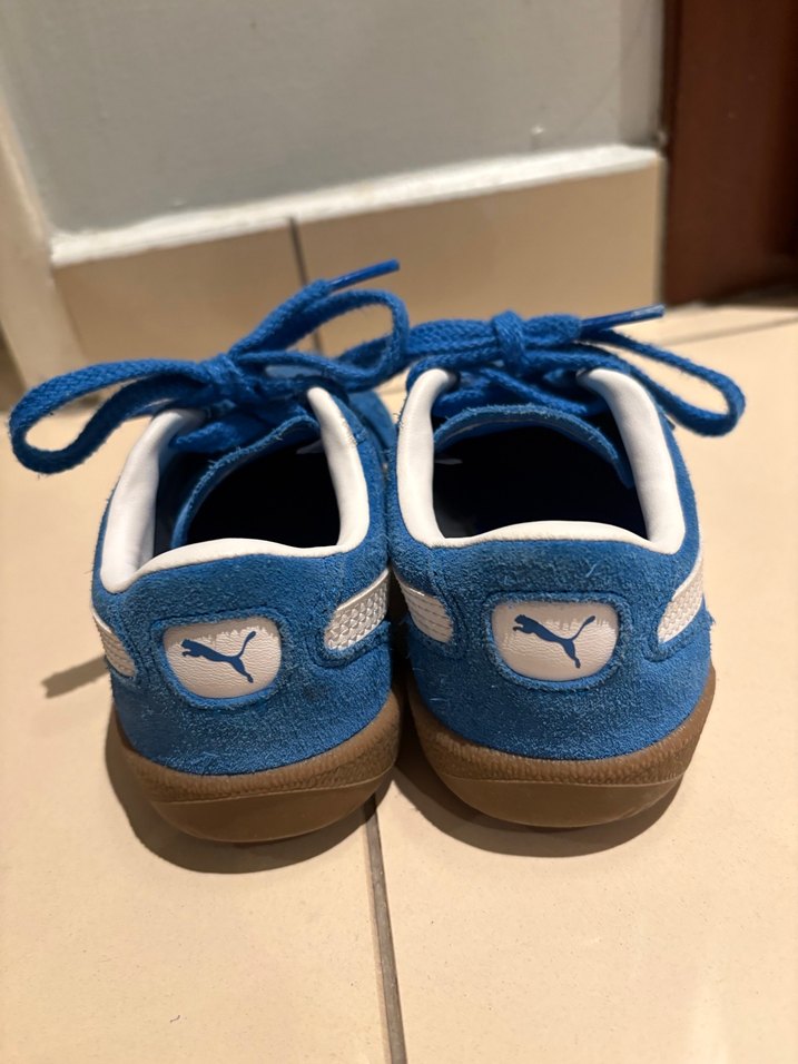 Mavi Çocuk Spor Ayakkabı Velcro Bağcıklı - Görsel 3