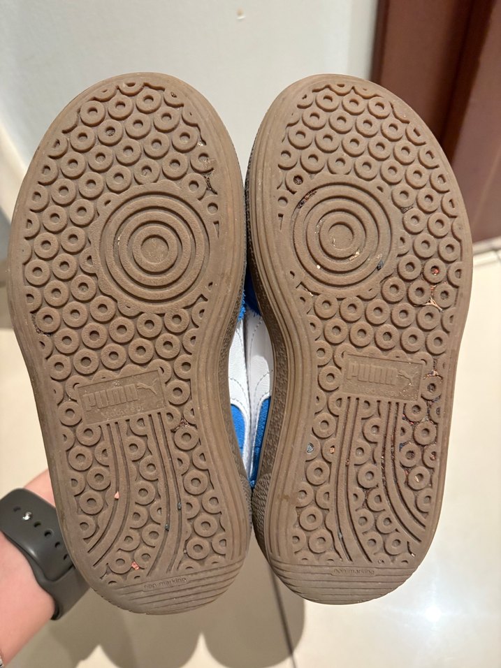 Mavi Çocuk Spor Ayakkabı Velcro Bağcıklı - Görsel 5