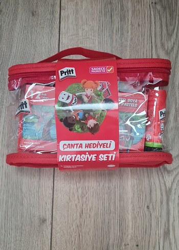 Pritt Kırtasiye Seti Çanta Hediyeli