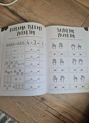 Beden Renk Staau çocuk ilk matematik kitabım