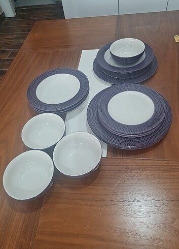 Karaca 4 kişilik 16 parça karaca yemek takımı