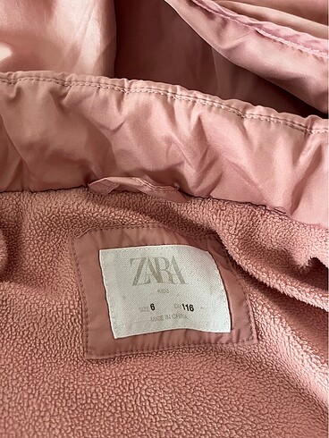 Zara Kız çoçuğu mont