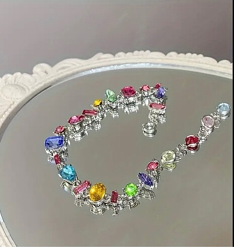  Beden çeşitli Renk Swarovski bileklik