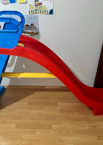 Beden Renk DOLU PLASTİK 2in1 büyük boy kaydırak