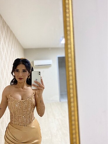 Gold abiye
