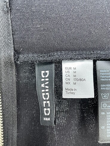 m Beden siyah Renk H&M Mini Etek %70 İndirimli.