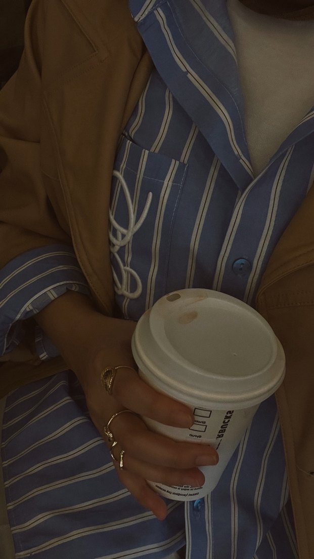 Bej Midi Düğmeli Pamuklu Kadın Gömlek - Görsel 3