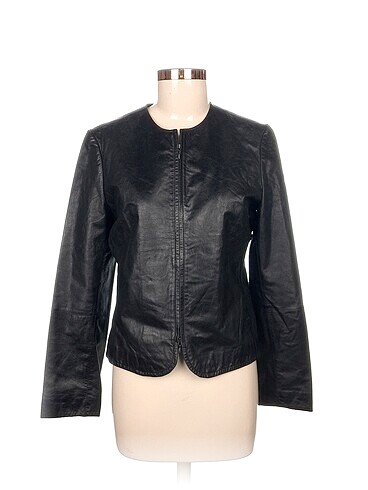 Kenneth Cole Deri Ceket %70 İndirimli.